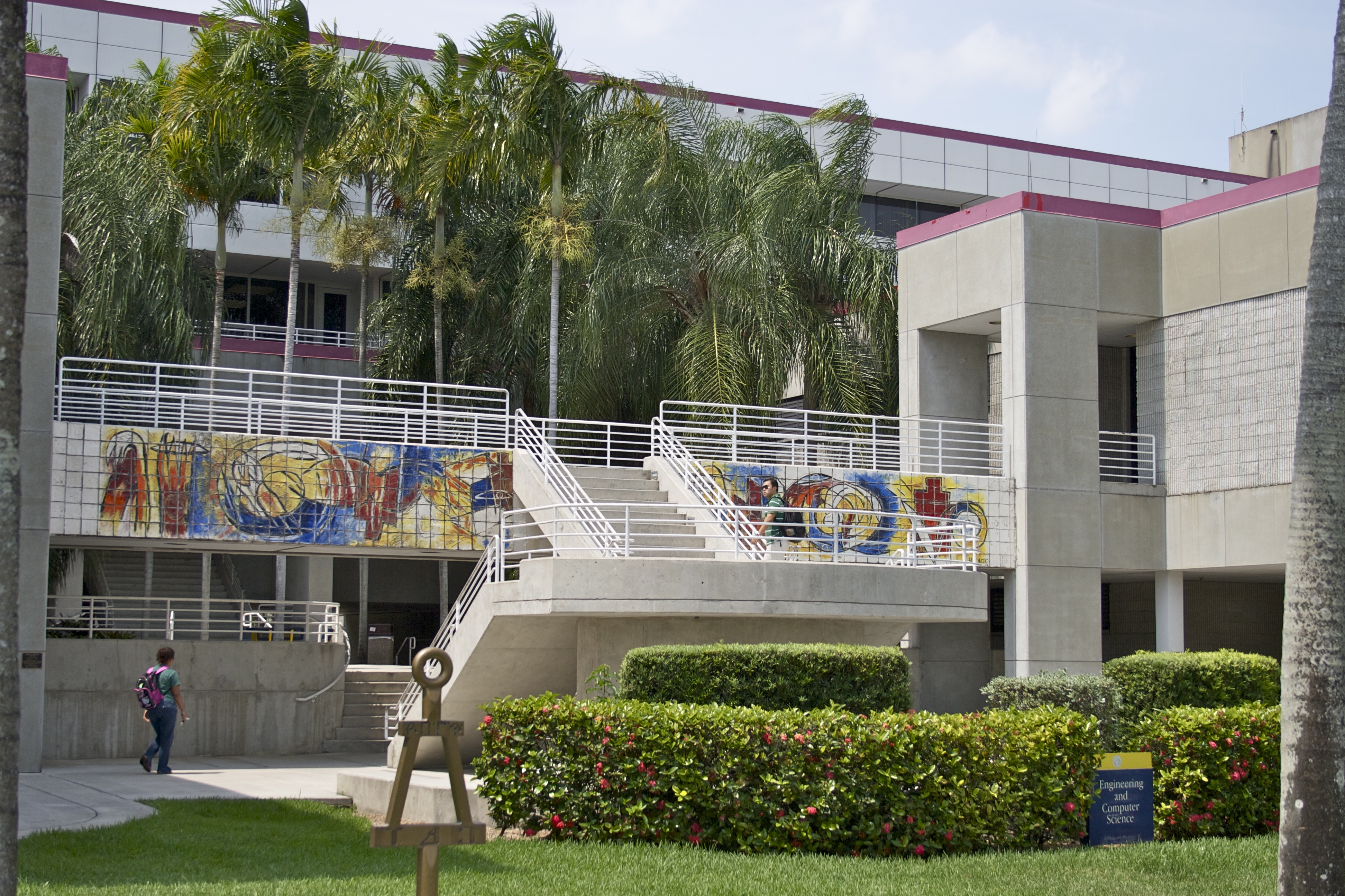 Front of ECS Building