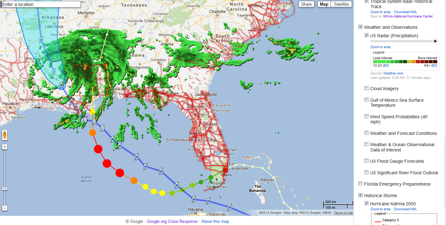 The Ideal Storm Tracker