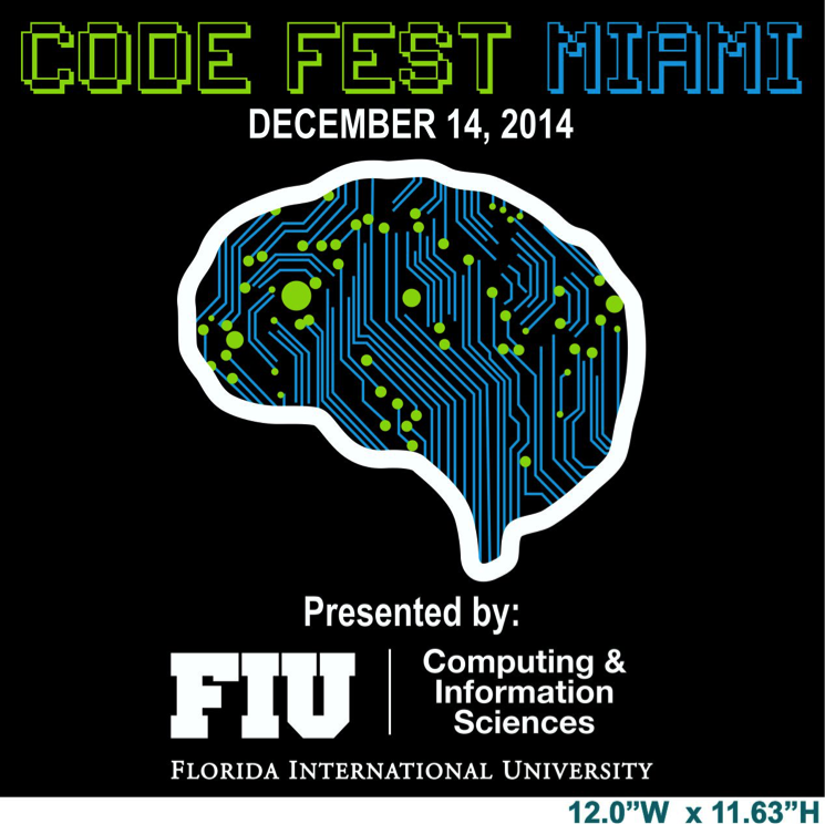 code fest miami at FIU poster