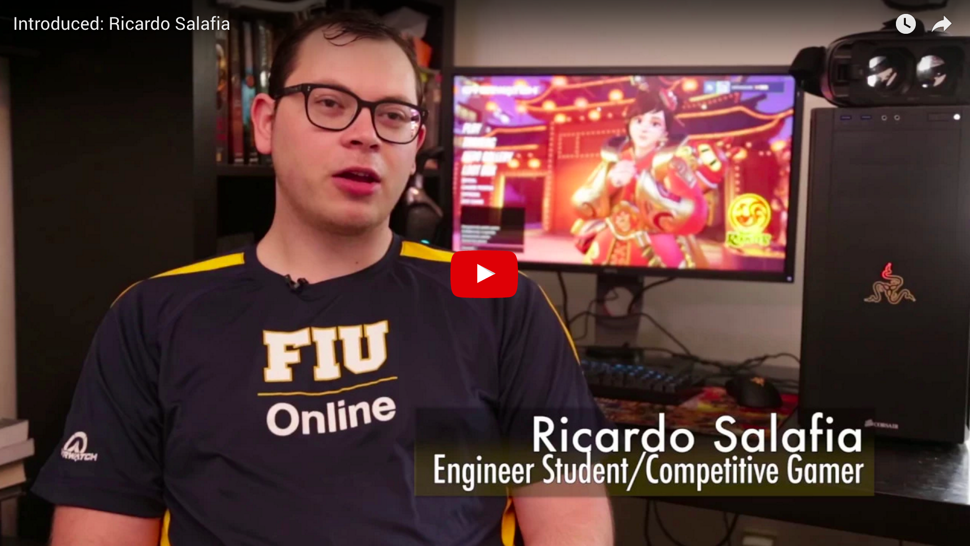 IT student Ricardo Salafia, talks about the future of Gaming & Computing