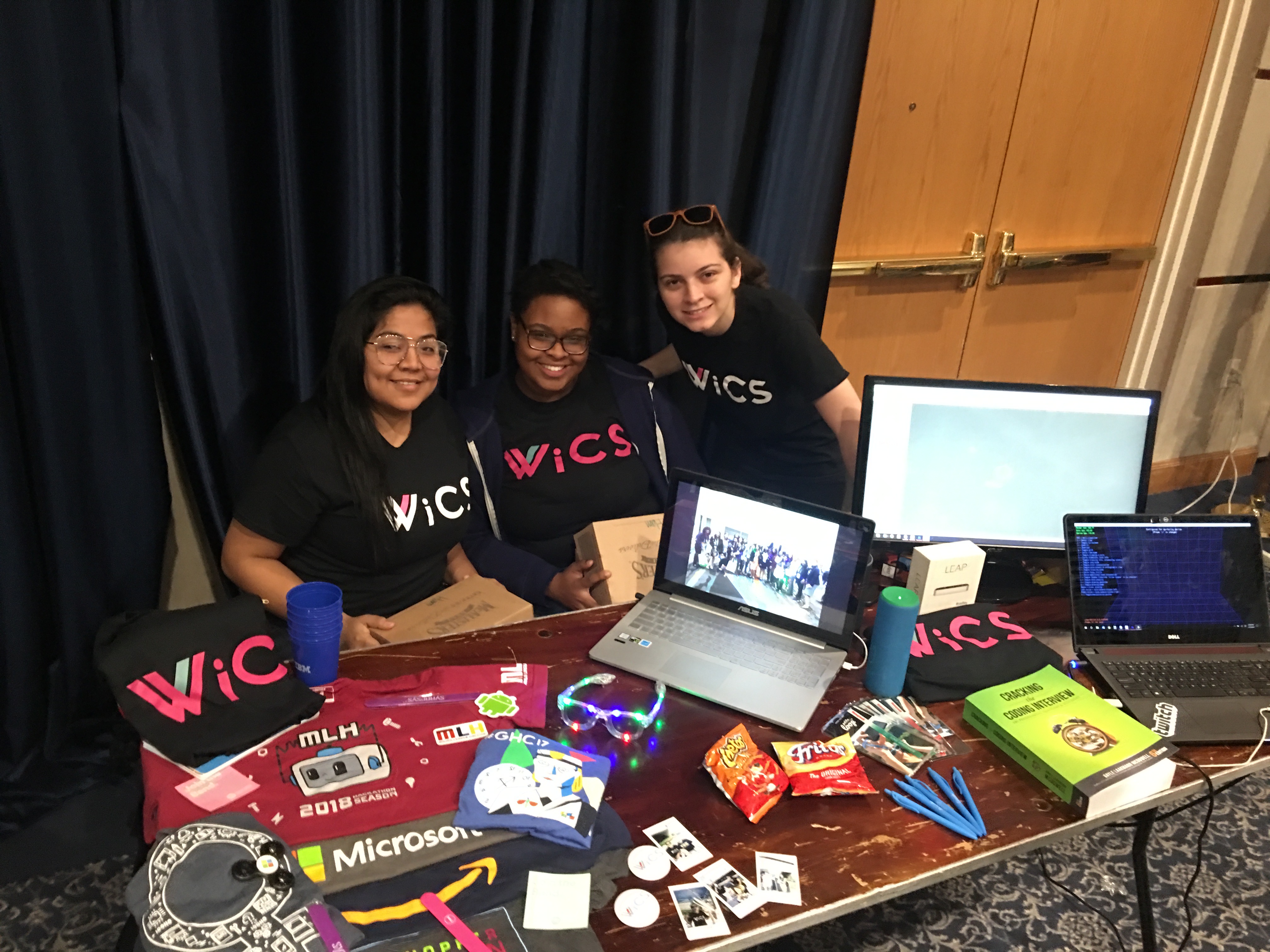 SCIS Club’s table at Council for Student Organization