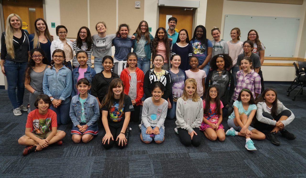 Group photo of FIU Coding Club Hackathon