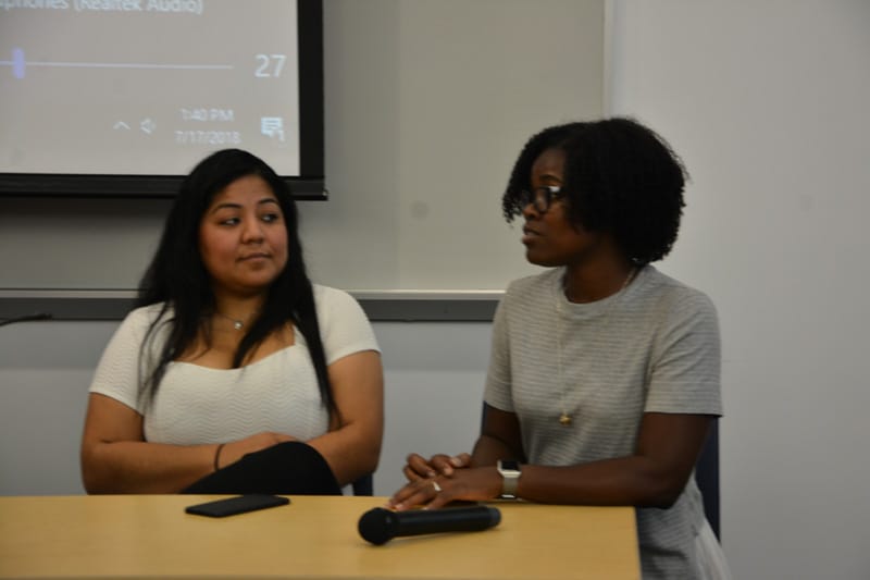 Photo of the Girls Who Code Panel 2018 at FIU