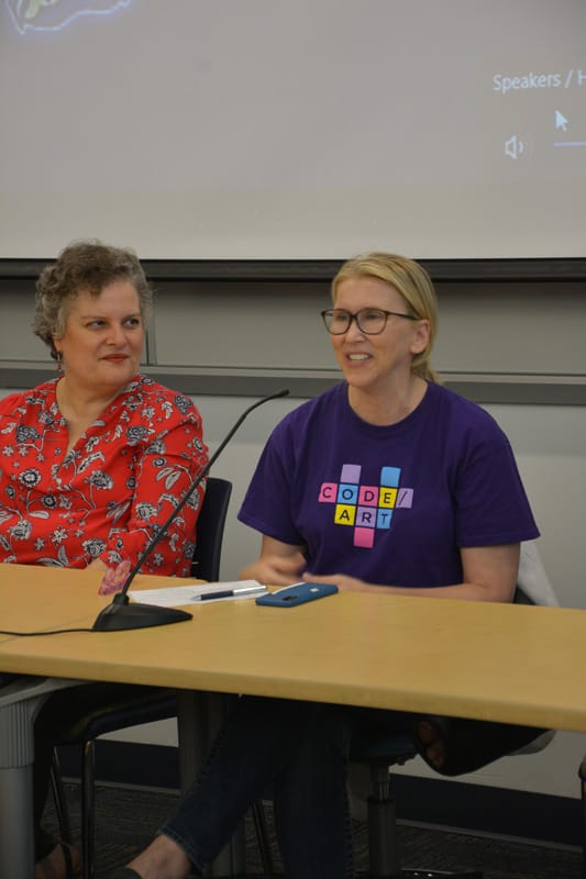 Photo of the Girls Who Code Panel 2018 at FIU