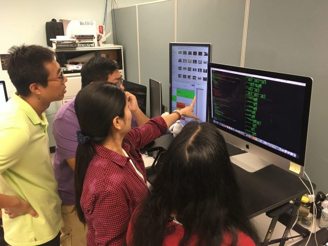 Photo of students from Distributed Multimedia Information Systems (DMIS) Laboratory