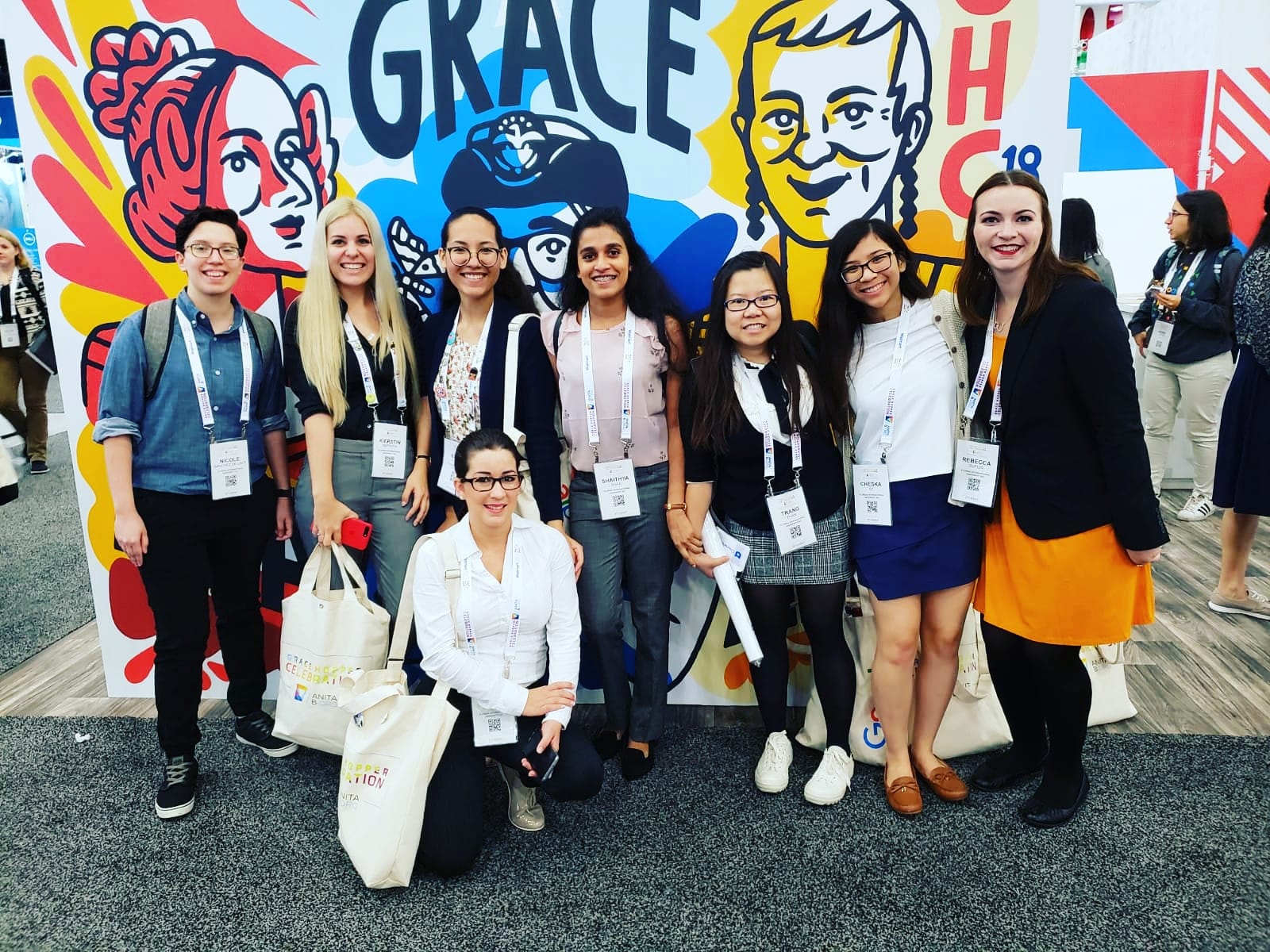 SCIS goes to 2018 Grace Hopper Conference