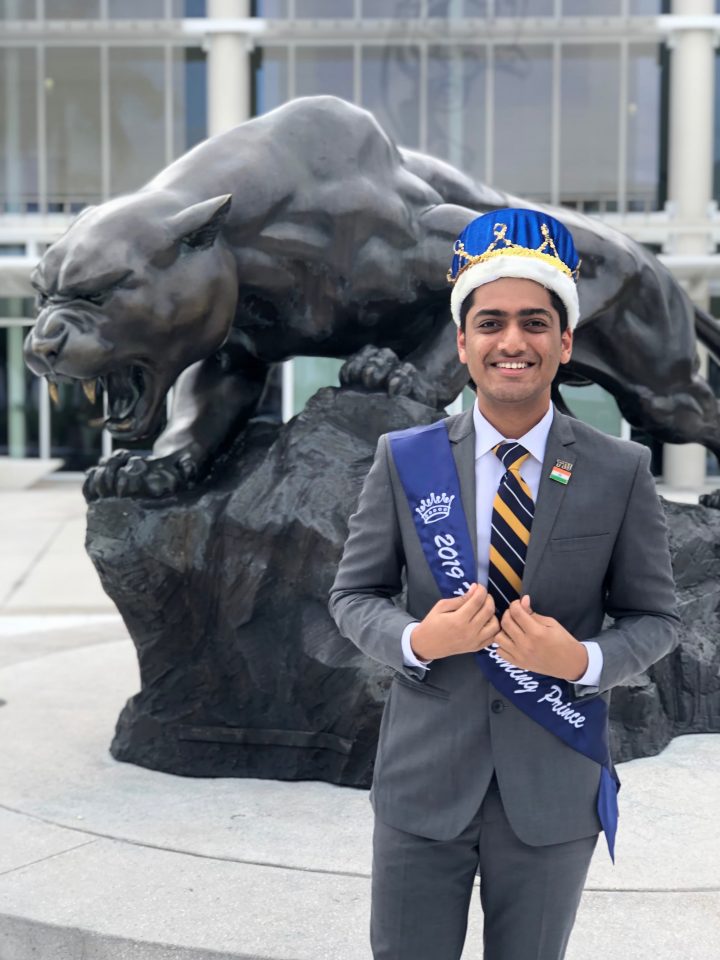 Photo of Rahul Mittal homecoming prince