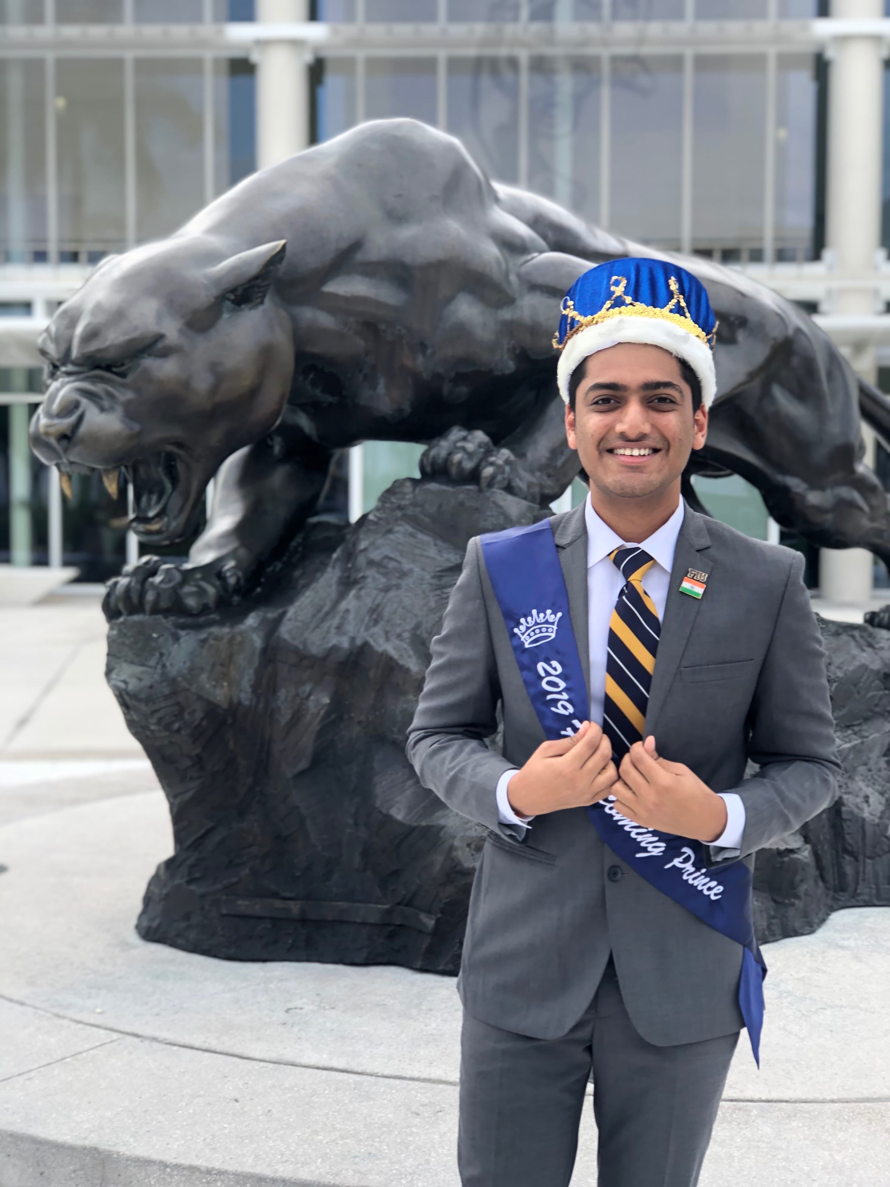 Rahul Mittal, FIU Homecoming Prince