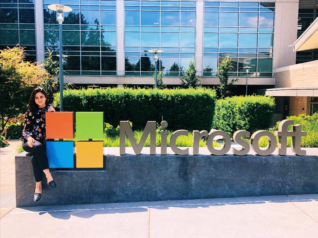 Photo of Carolina Uribe-Gosselin at Microsoft