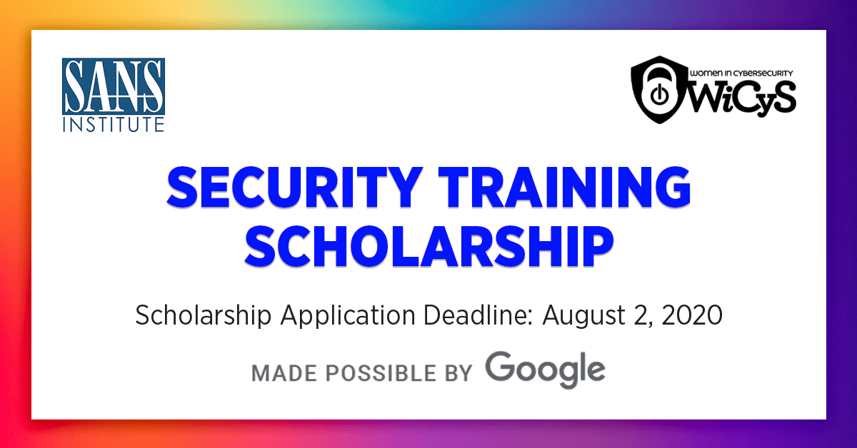 WiCyS partners with Google to announce SANS Security Training Scholarship