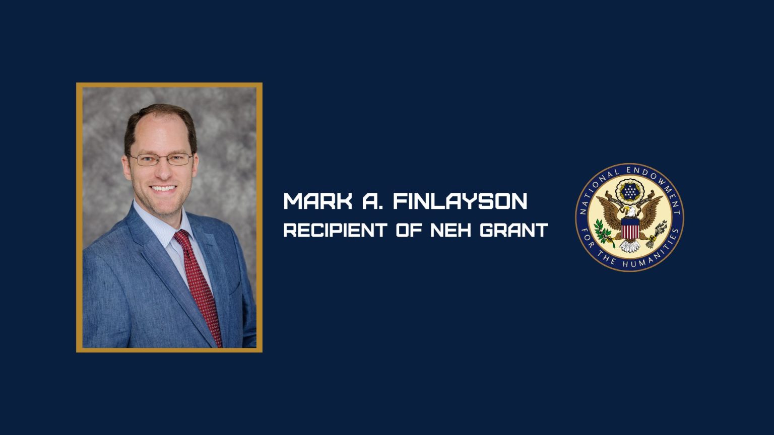 Congratulations to Prof. Mark Finlayson on receiving an NEH grant ...